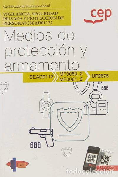 Libros: Manual. Medios de protecci&oacute;n y armamento- 9788419455499