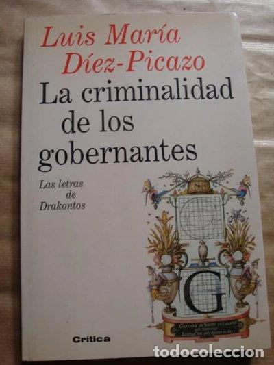 Libros: La criminalidad de los gobernantes- 9788474237856