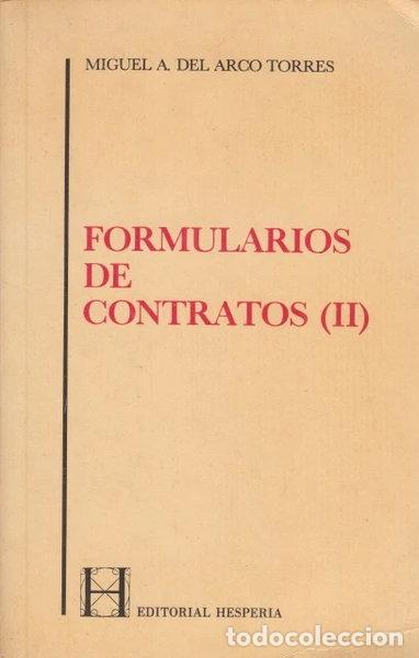 Livros em segunda m&atilde;o: Formularios de contratos- 9788485808014