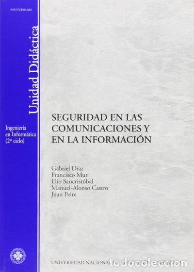 Livros em segunda m&atilde;o: Seguridad en las comunicaciones y en la informaci&oacute;n- 9788436249750