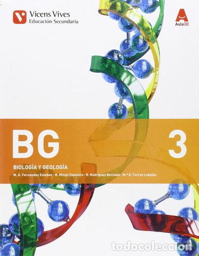 Libros: BG 3 (Biolog&iacute;a y Geolog&iacute;a ESO) Aula 3D- 9788468230450