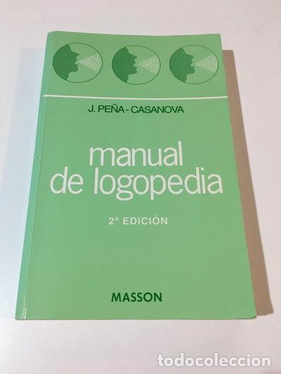 Libros: Manual de logopedia- 9788445805329
