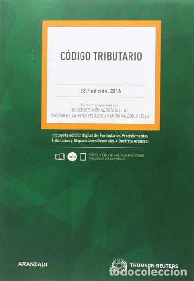 Libros: C&oacute;digo Tributario- 9788490995808