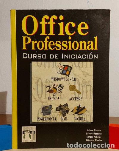 Libros: Office Professional, curso de iniciaci&oacute;n- 9788488323552