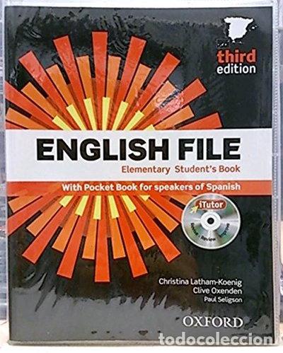 Libros: English File Elementary Student's Book- 9780194598446