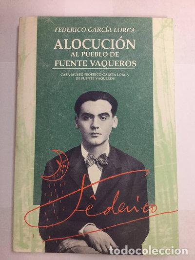 Libros: Alocuci&oacute;n al pueblo de Fuente Vaqueros- 9788492140800