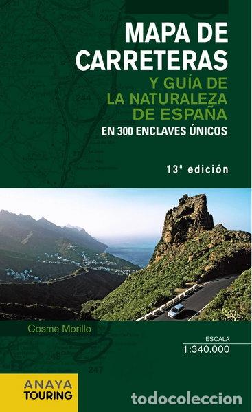 Libros: Mapa de carreteras y gu&iacute;a de la naturaleza de Espa&ntilde;a- 9788499356075
