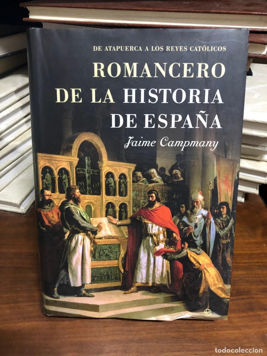 Livros em segunda m&atilde;o: Romancero de la Historia de Espa&ntilde;a Jaime Campmany