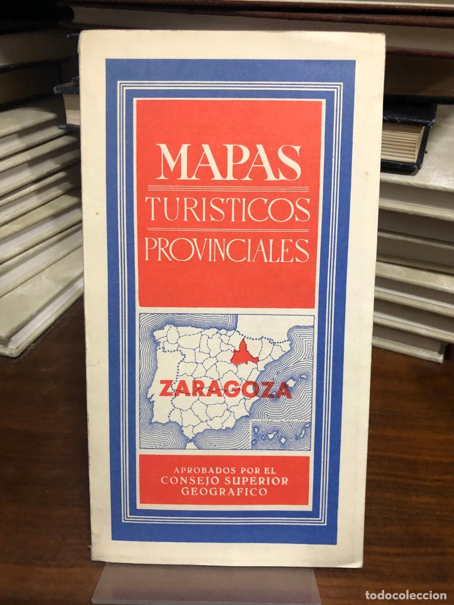 Libros: Mapas Tur&iacute;sticos Provinciales: Zaragoza