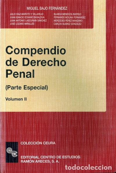 Libros: Compendio de Derecho penal- 9788480042826