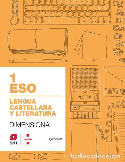 Libri di seconda mano: Lengua castellana y literatura, 1 ESO Dimensiona, Constru&iuml;m- 9788466146104