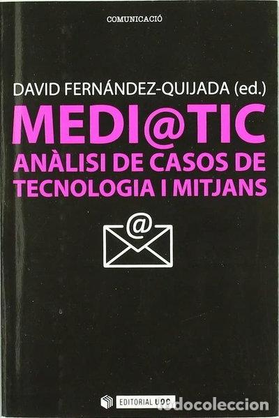 Libri di seconda mano: Medi@tic. An&agrave;lisi de casos de tecnologia i mitjans- 9788497884488