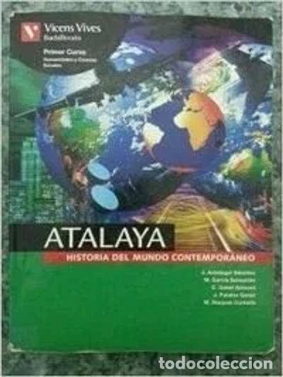 books: Atalaya. Historia del mundo contempor&aacute;neo- 9788431664572