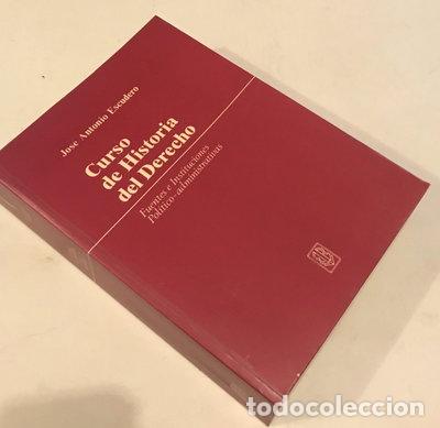 Libros: Curso de Historia del Derecho- 9788439849032