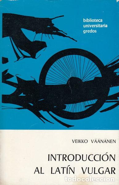 Libros: Introducci&oacute;n al lat&iacute;n vulgar- 9788424928070
