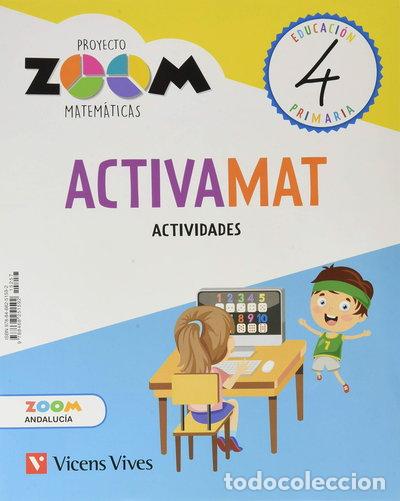 Libros: Matem&aacute;ticas 4 Andaluc&iacute;a Trim+ Activamat- 9788468251592