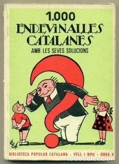 Libros: Mil endevinalles catalanes per a xics i grans- 9788473040273