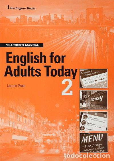 books: English for Adults Today 2. Teacher's Manual- 9789925301546