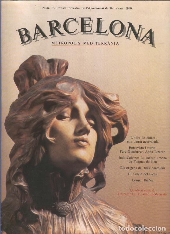 Livres: Barcelona metropolis mediterrania numero 16 (1990) - Varios