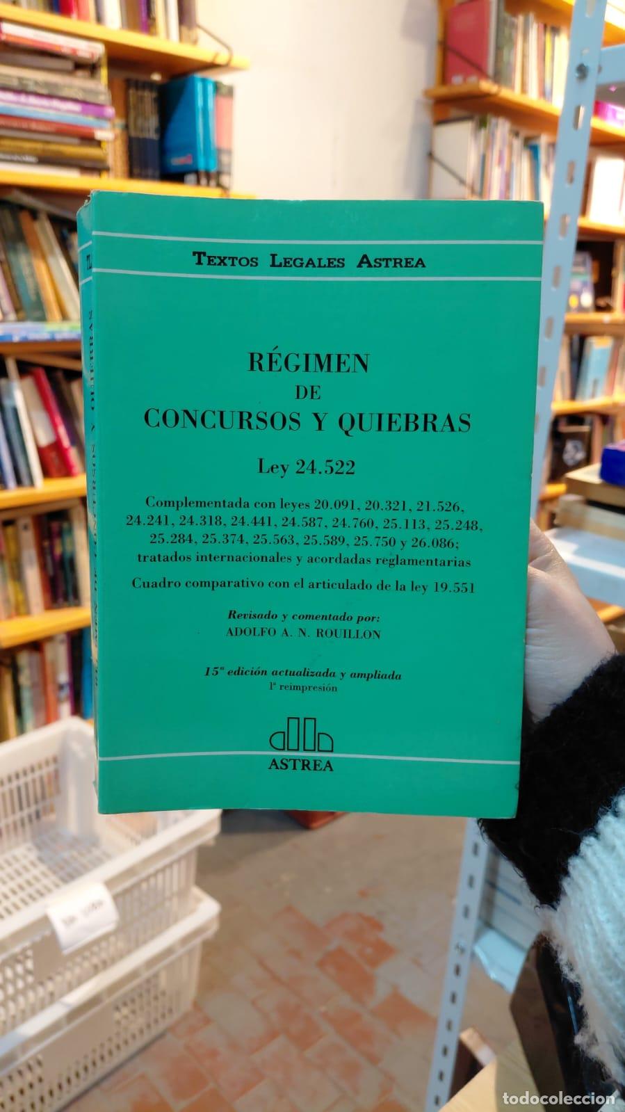 Livros em segunda m&atilde;o: R&eacute;gimen De Concursos Y Quiebras Ley 24.522 - (det.) - Argentina