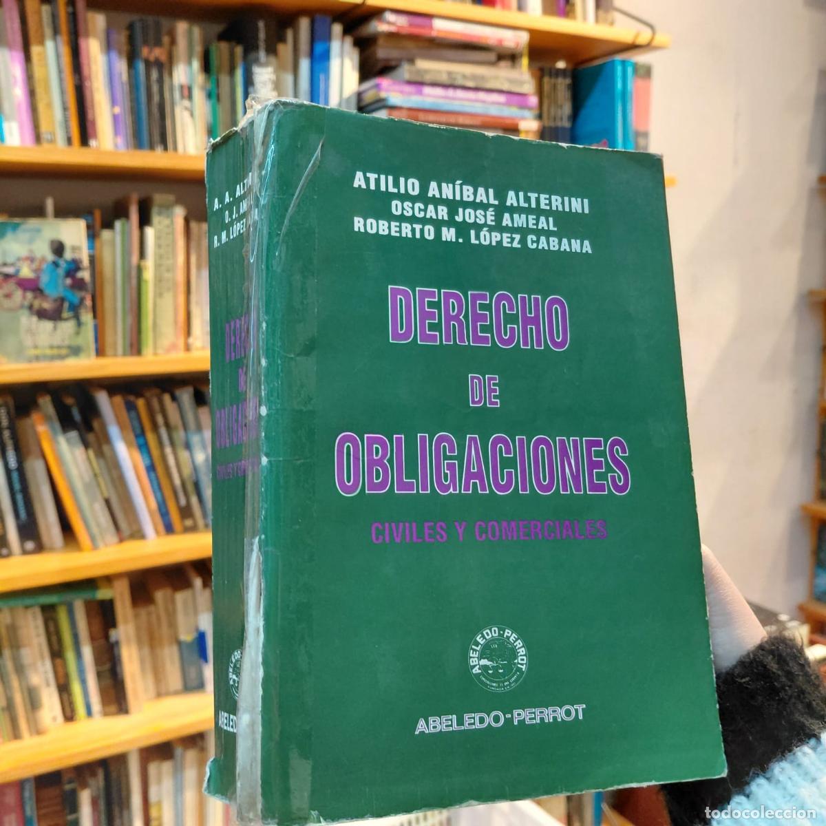 Libros: Derecho De Obligaciones - Alterini Y Otros(det.) - Atilio An&iacute;bal Alterini, Oscar Jos&eacute; Ameal, Roberto