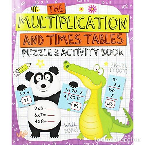 Libros: THE MULTIPLICATION AND TIMES TABLES PUZZLE & ACTIVITY BOOK - INFANTIL