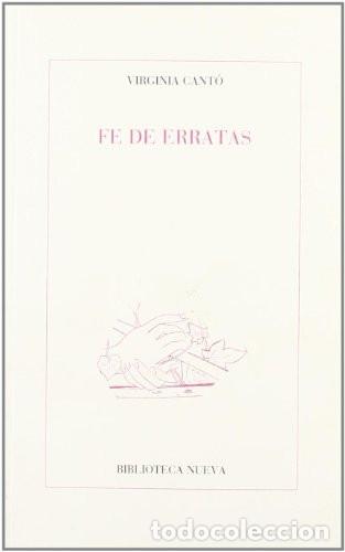 Libri di seconda mano: FE DE ERRATAS - Virginia Cant&oacute;
