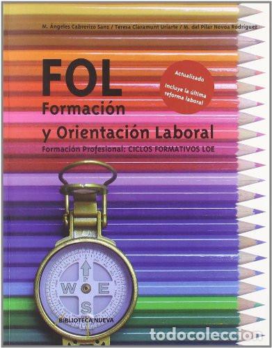 Livres: FORMACION Y ORIENTACION LABORAL - Mar&iacute;a &Aacute;ngeles Cabrerizo Sanz