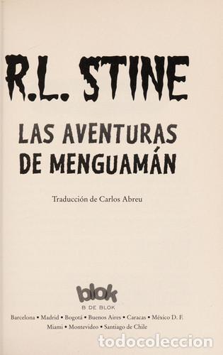 Livros em segunda m&atilde;o: LAS AVENTURAS DE MENGUAM&Aacute;N MIS PADRES ALIENIGENAS - R.L. STINE