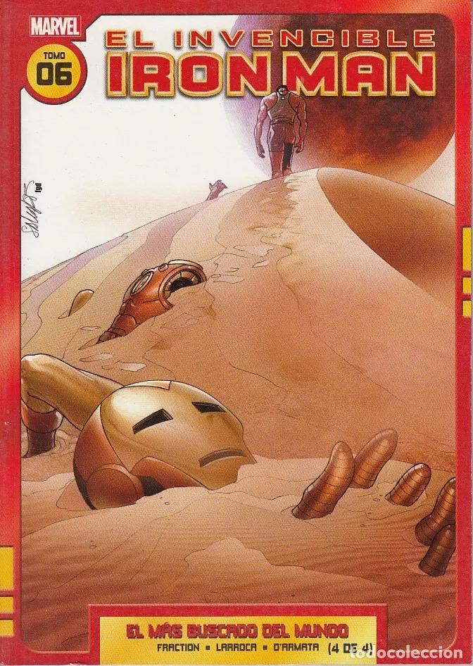 Libros: EL INVENCIBLE IRON MAN TOMO 6 EL MAS BUSCADO DEL MUNDO - MARVEL COMICS