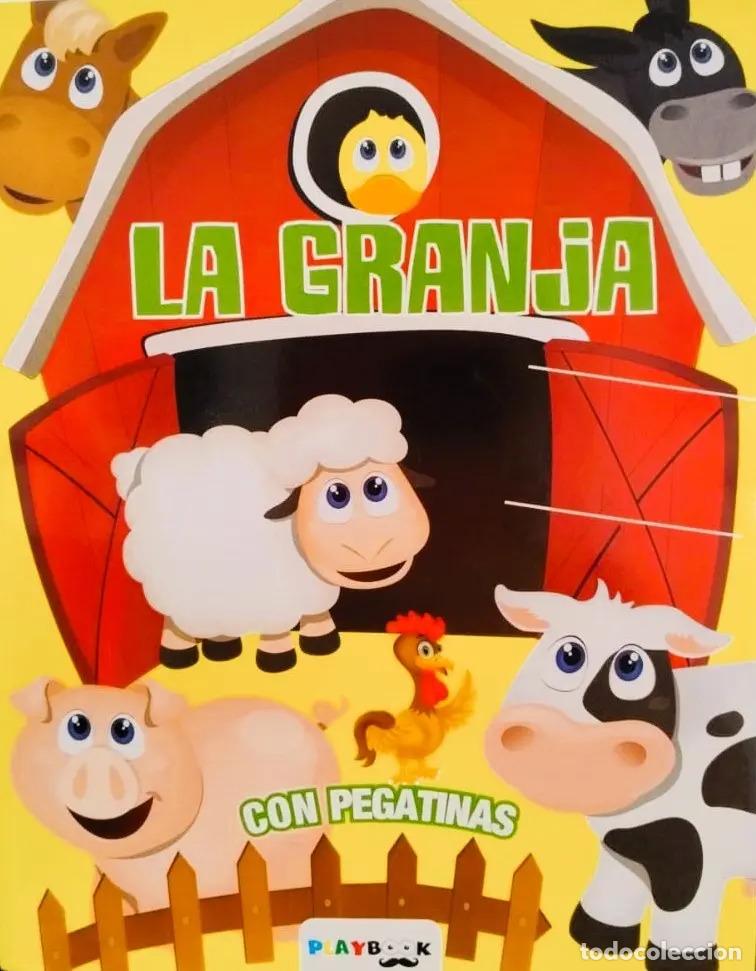 B&uuml;cher: LA GRANJA CON PEGATINAS 96 PAGINAS PARA COLOREAR - INFANTIL