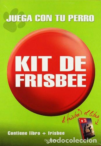 books: JUEGA CON TU PERRO + KIT DE FRISBEE - SABINE BRUNS