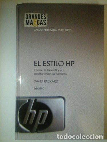 Libros: EL ESTILO HP GRANDES CASOS EMPRESARIALES - DAVID PACKARD
