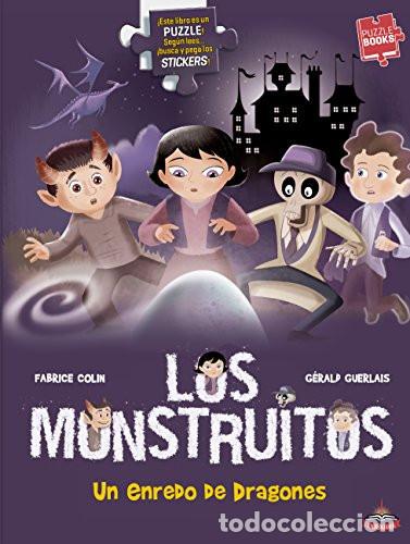 Libri di seconda mano: LOS MONSTRUITOS UN ENREDO DE DRAGONES - INFANTIL