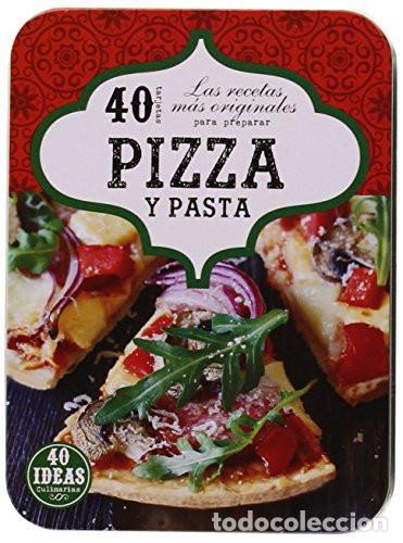 Livros em segunda m&atilde;o: 40 TARJETAS PIZZA Y PASTA LAS RECETAS MAS ORIGINALES PARA PREPARAR - COCINA