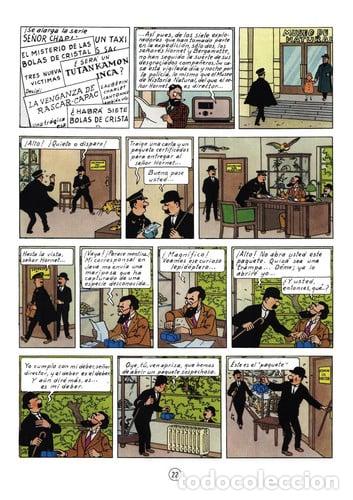 books: LAS 7 BOLAS DE CRISTAL - TINTIN