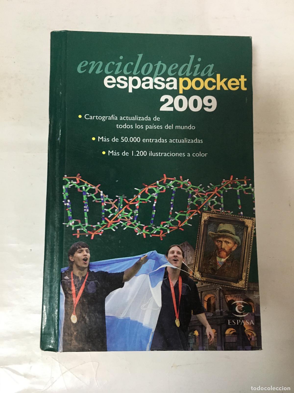 Livros em segunda m&atilde;o: ENCICLOPEDIA ESPASA POCKET 2009 - AUTORES VARIOS