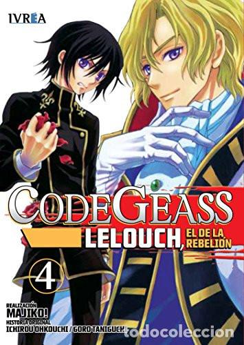 Livres: CODE GEASS LELOUCH EL DE LA REBELION TOMO 4 - MAJIKO
