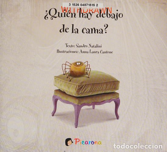 Libri di seconda mano: QUIEN HAY DEBAJO DE LA CAMA? - SANDRO NATALINI