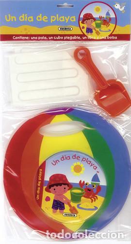 B&uuml;cher: UN DIA DE PLAYA + PALA , CUBO , LIBRO Y BOLSA - INFANTIL