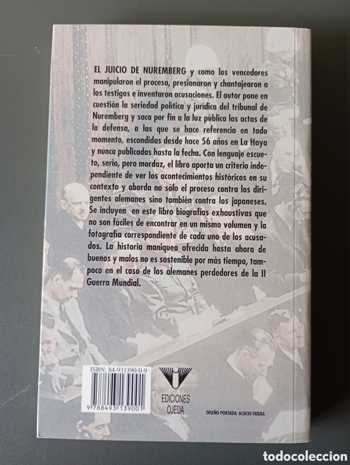 Libros: Editorial Ojeda.No culpable.El juicio de N&uacute;remberg. - Foto 2