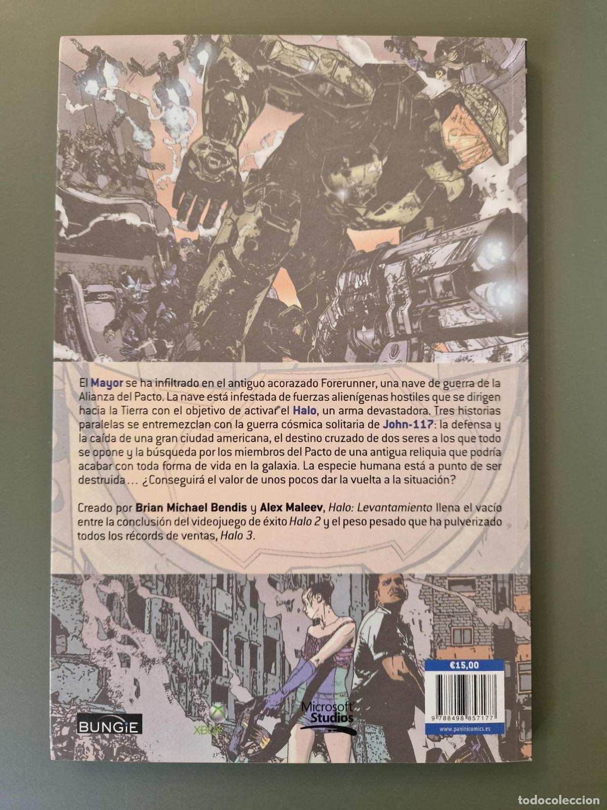 Libros: HALO. LEVANTAMIENTO - BENDIS / MALEEV - Foto 3