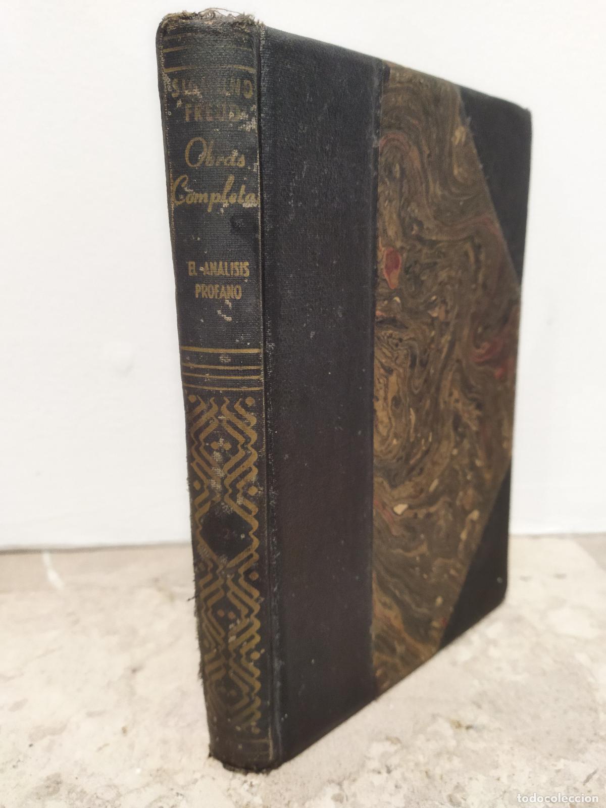 books: EL ANALISIS PROFANO - FREUD, SIGMUND