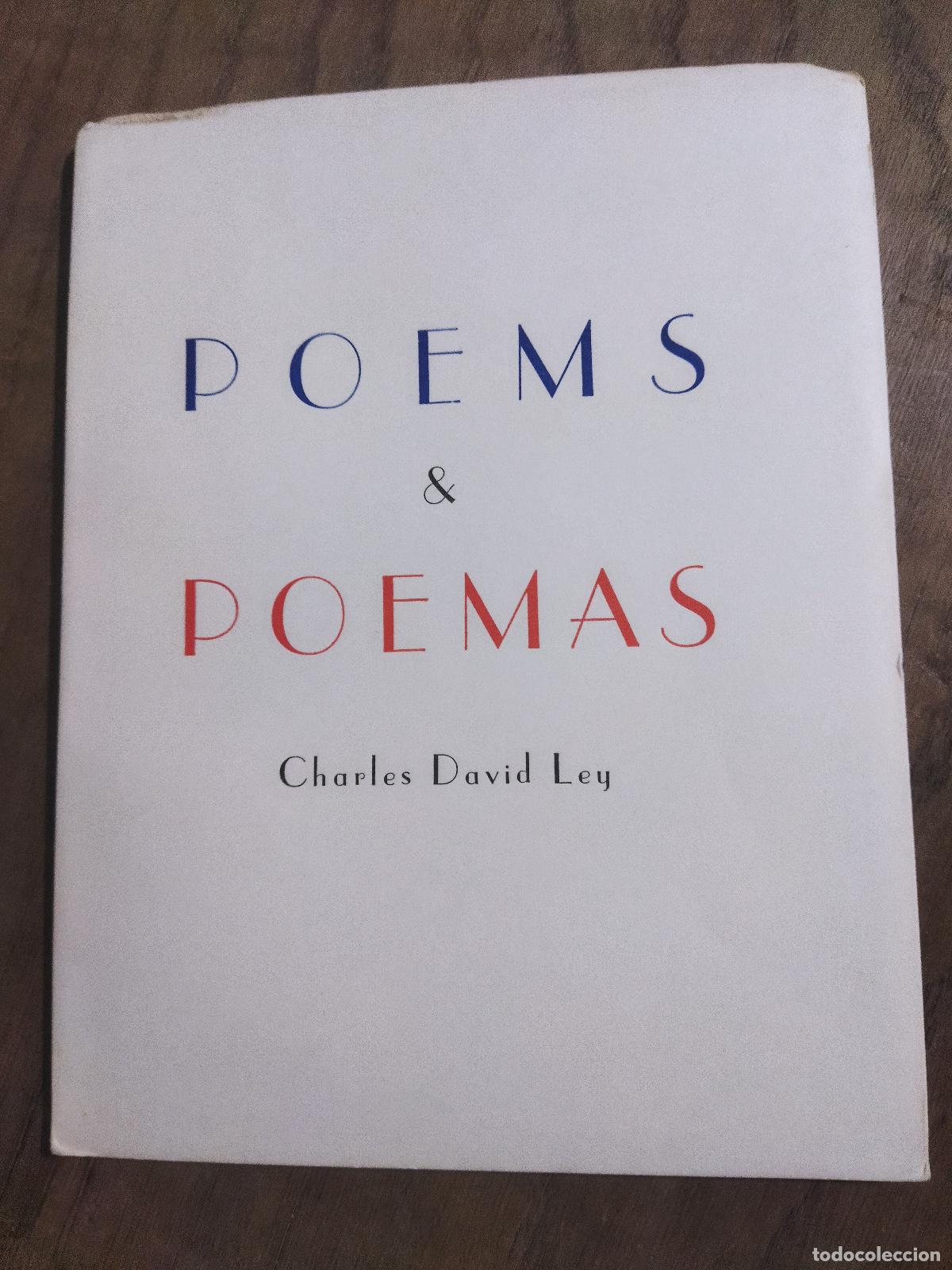books: POEMS & POEMAS - LEY, CHARLES DAVID