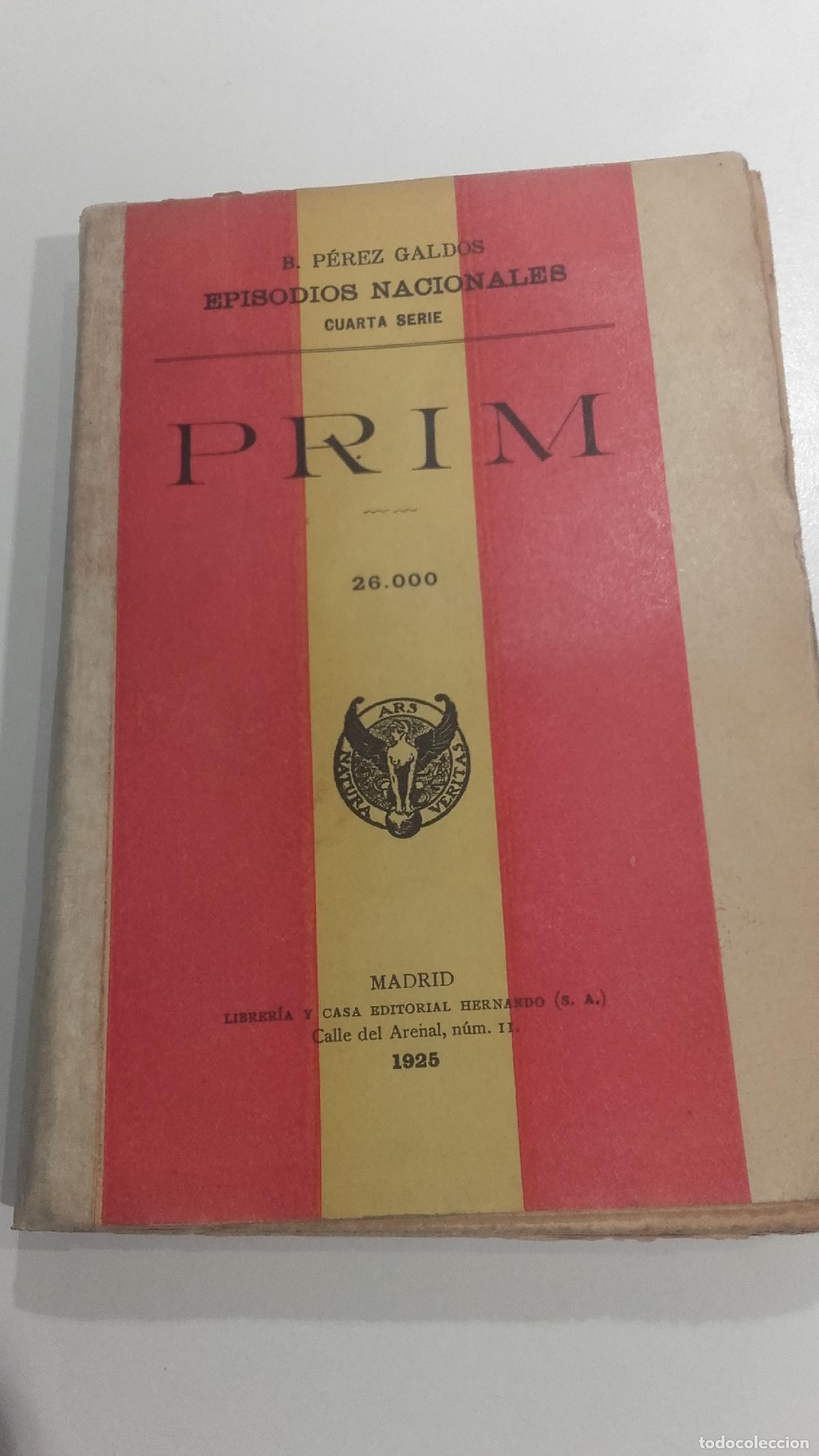 B&uuml;cher: PRIM - P&Eacute;REZ GALD&Oacute;S, BENITO