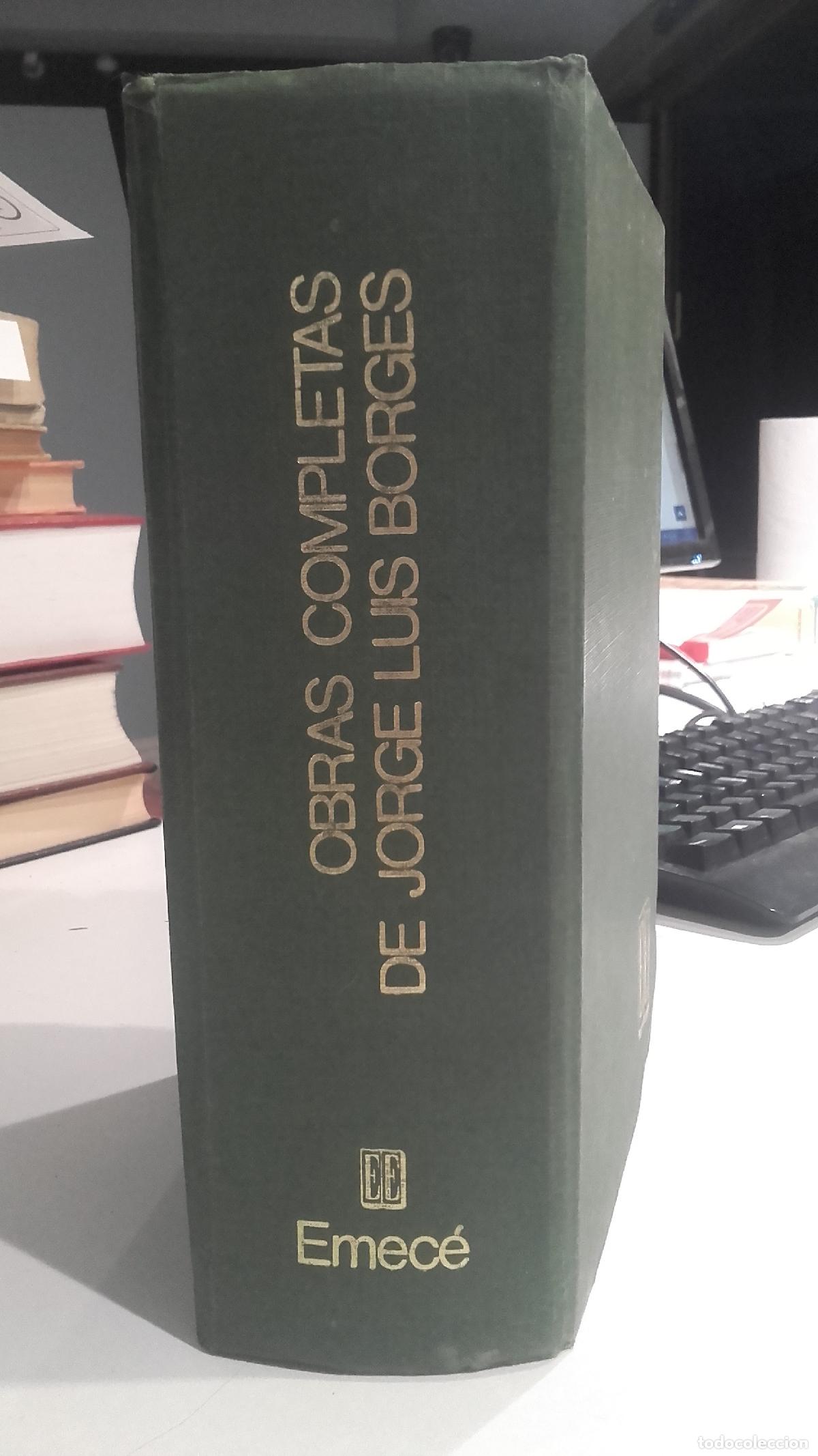 Livros em segunda m&atilde;o: OBRAS COMPLETAS - BORGES, JORGE LUIS
