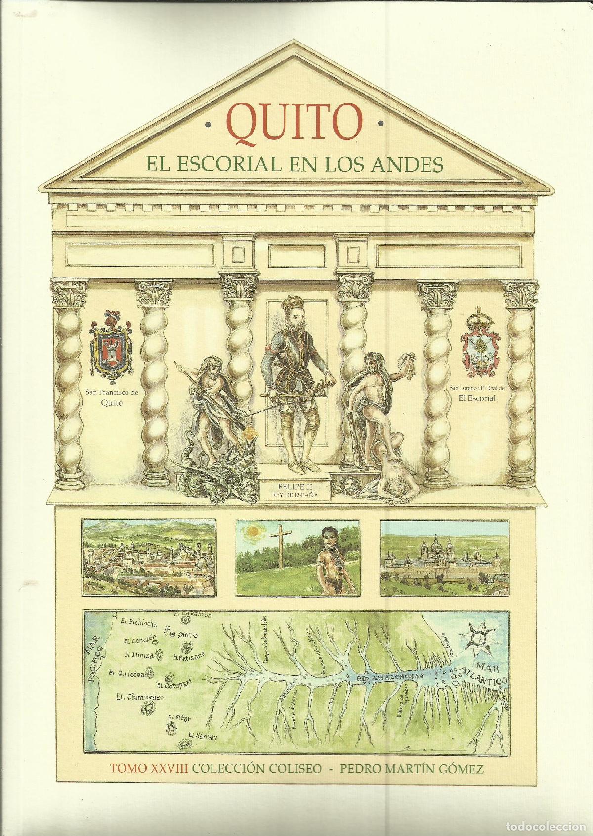 Libri di seconda mano: QUITO EL ESCORIAL EN LOS ANDES - MART&Iacute;N G&Oacute;MEZ , PEDRO