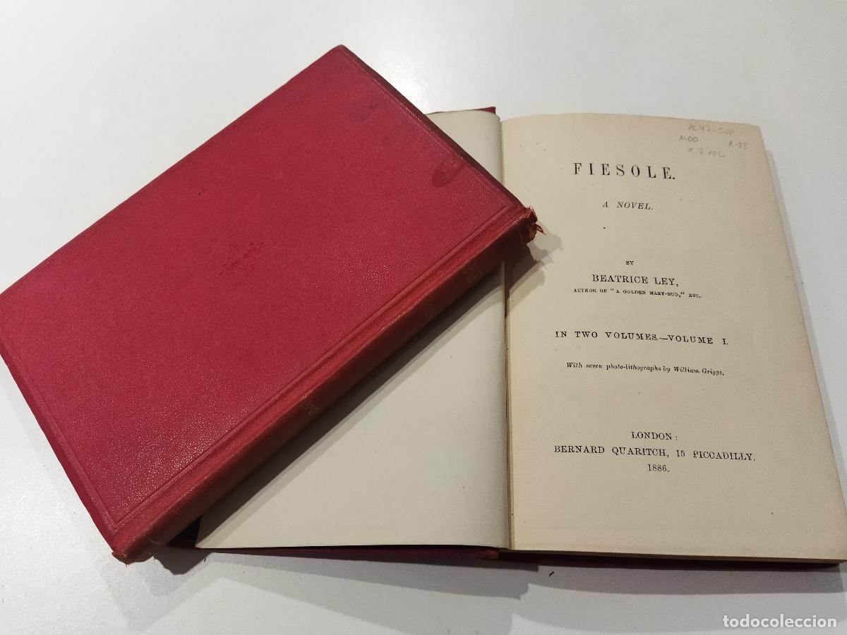 Libri di seconda mano: FIESOLE. VOL. 1 y 2 - LEY, BEATRICE