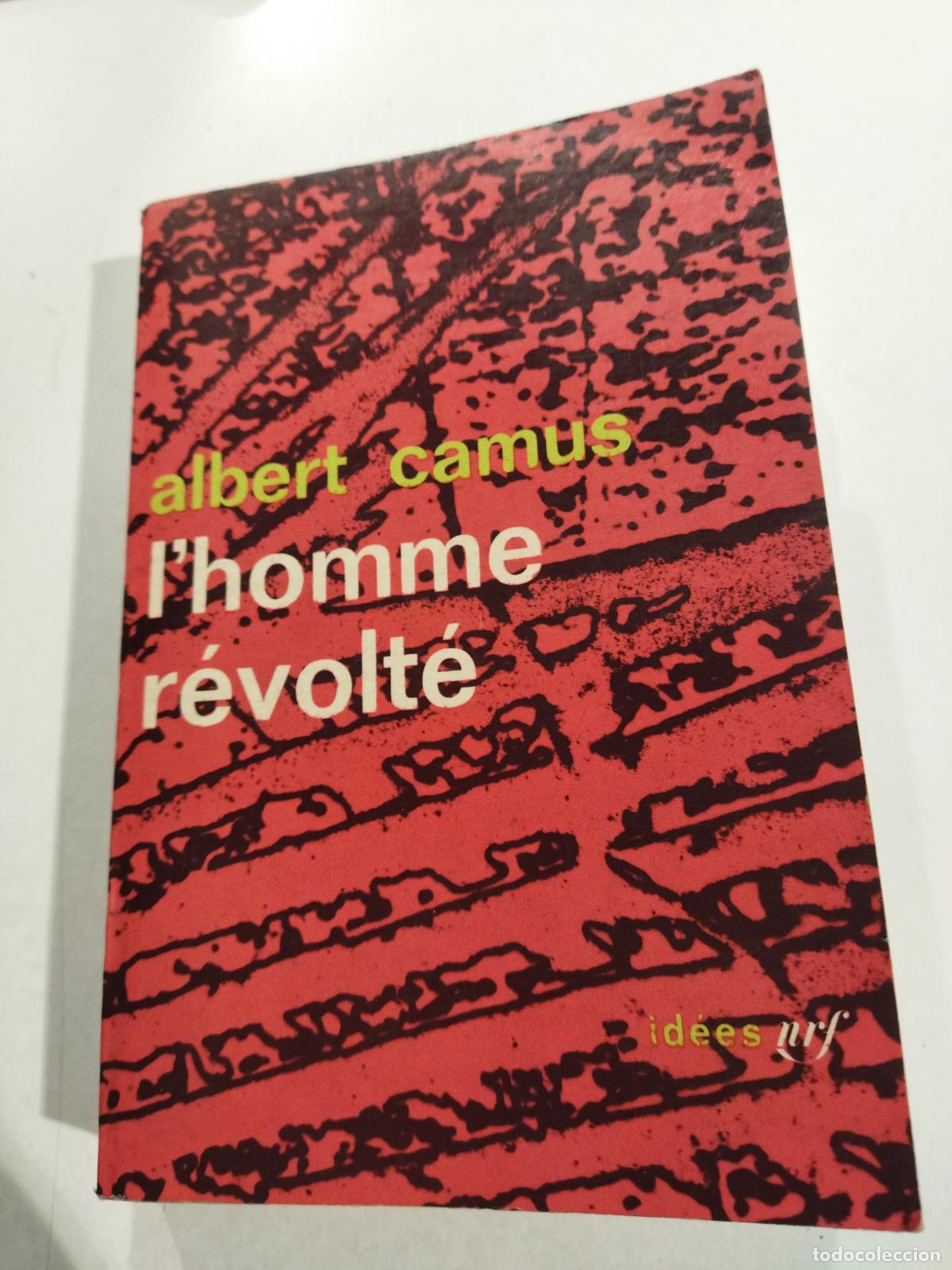 Libros: L'HOMME REVOLTE - CAMUS, ALBERT