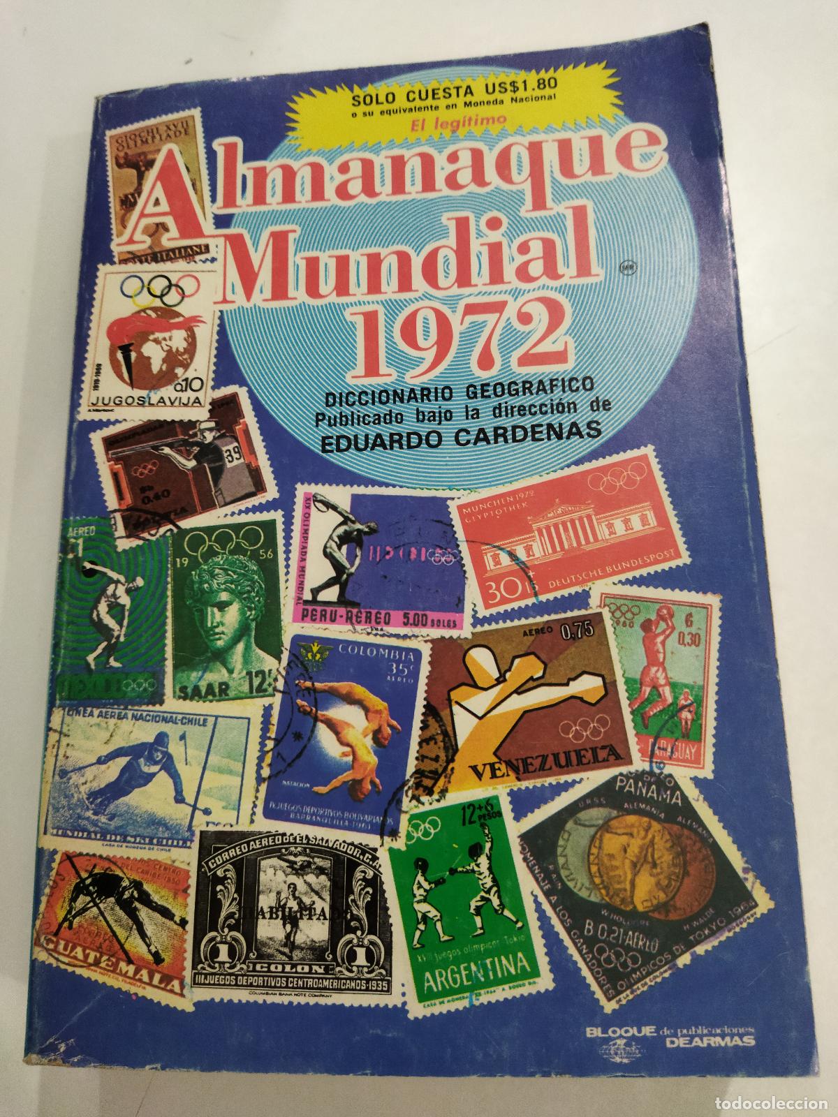 Livros em segunda m&atilde;o: ALMANAQUE MUNDIAL 1972 - VARIOS